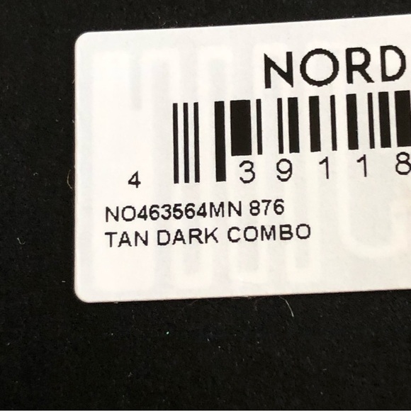 Nordstrom NWT Straw Sun Hat Dark Combo Size L-XL - Picture 8 of 9